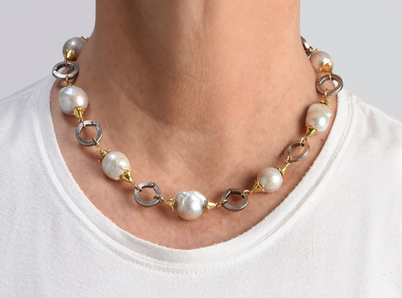 Fine Baroque Pearls Necklace - Pearl Jewelry - Apearl